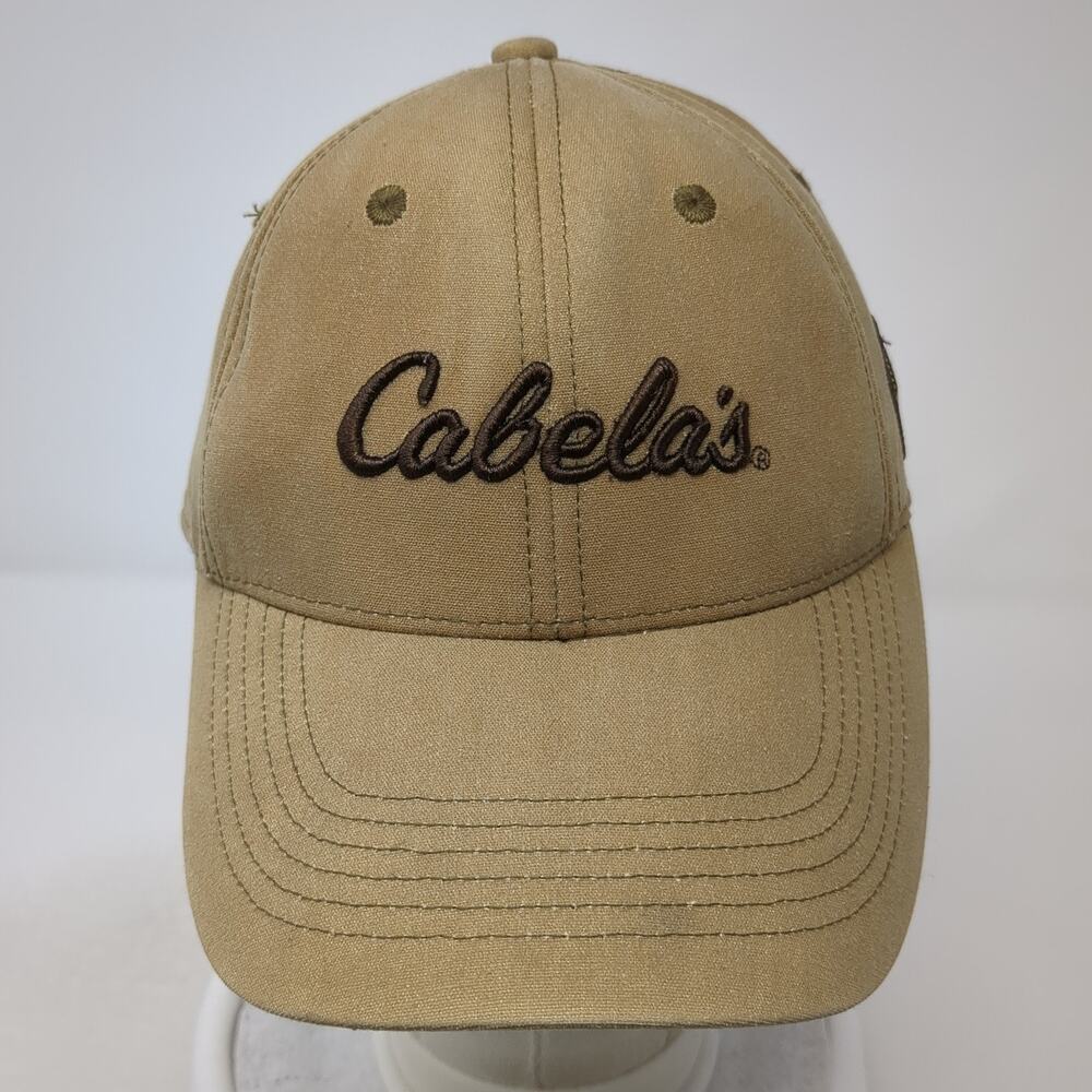 Cabela's Snapback Hat Brown Solid One Size Adjust… - image 2